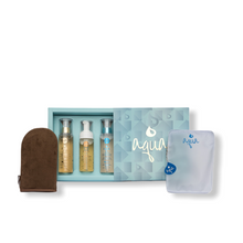 Load image into Gallery viewer, KIT AQUA TOP WITH TANNING MITT